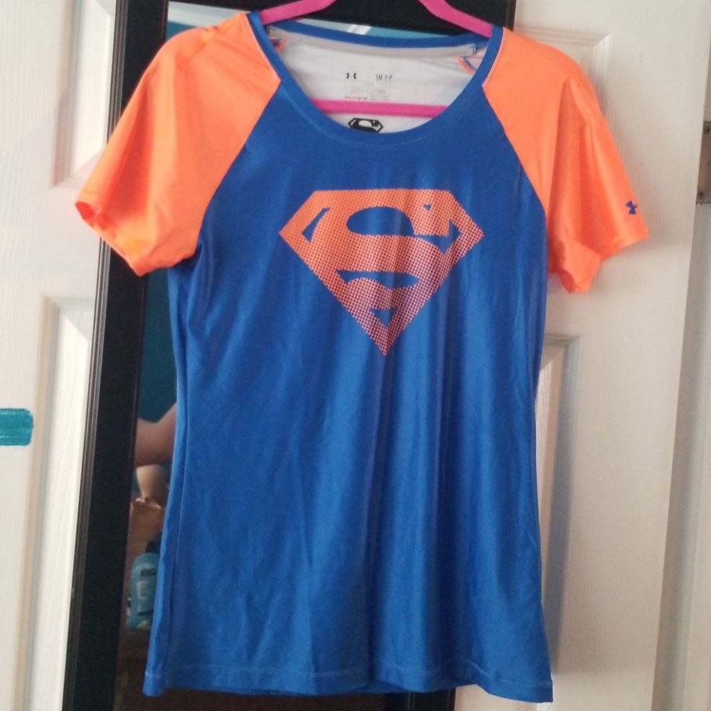 Small Under Armour superman shirt